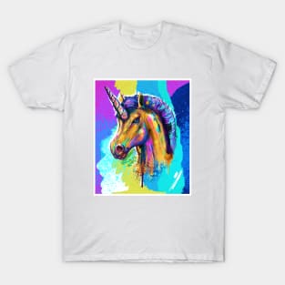 retro unicorn T-Shirt